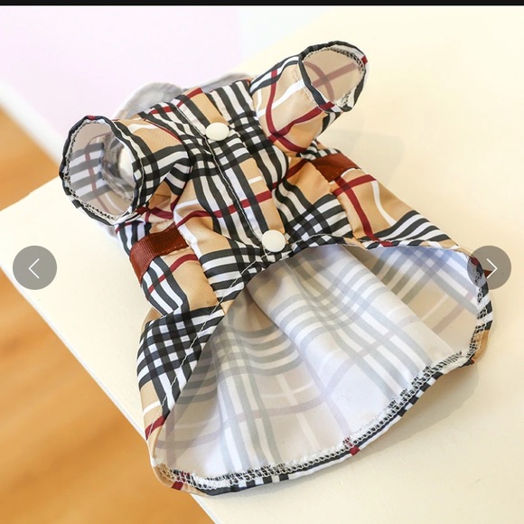 💗💗💗HOST PICK!💗💗💗 NWT Plaid Puppy Dog Dress - Picture 6 of 6